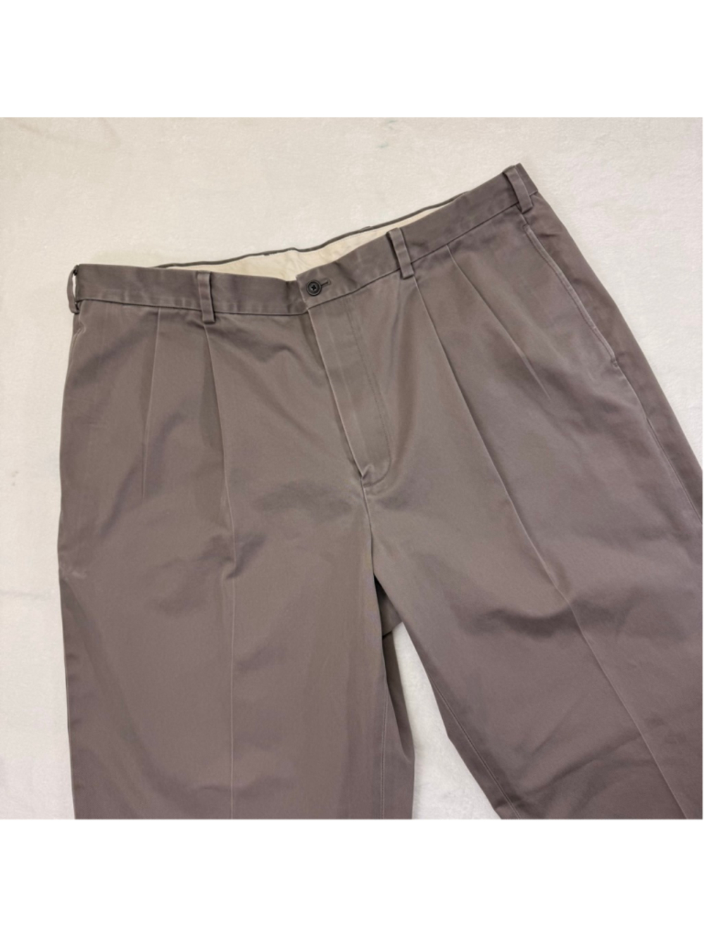 Men's Brooks Brothers Brown Advantage Chino Elliot Pants Waist 40x32